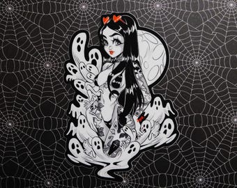 Ghoul Summer Matte Sticker (flawed)