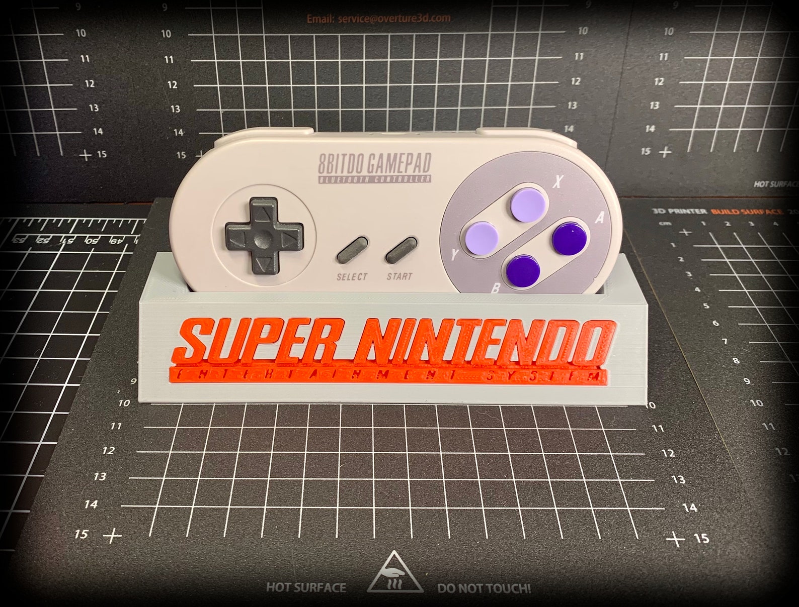 Controller Stand Super Nintendo SNES 8bitdo Style 3D Etsy