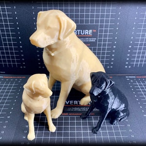 Labrador Retriever - decoration figurine statue gift - 3D printed