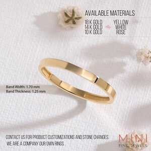 Here is plain wedding band 14K solid gold ring and flat wedding band. Our 18K rose gold band or woman wedding bands will be perfect gift for your engagement, wedding or anniversary ceremony! If you re looking for classic wedding band and simple wedding ring. Here is custom engrave band and summer wedding band for yourself. Discover our comfort fit 10K band and personalized gifts.