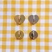 Phone Case Hook, Heart-shaped Phone Charm Hook, Gold and Silver Metal Hook, Adhesive Phone Hook, Phone accessories