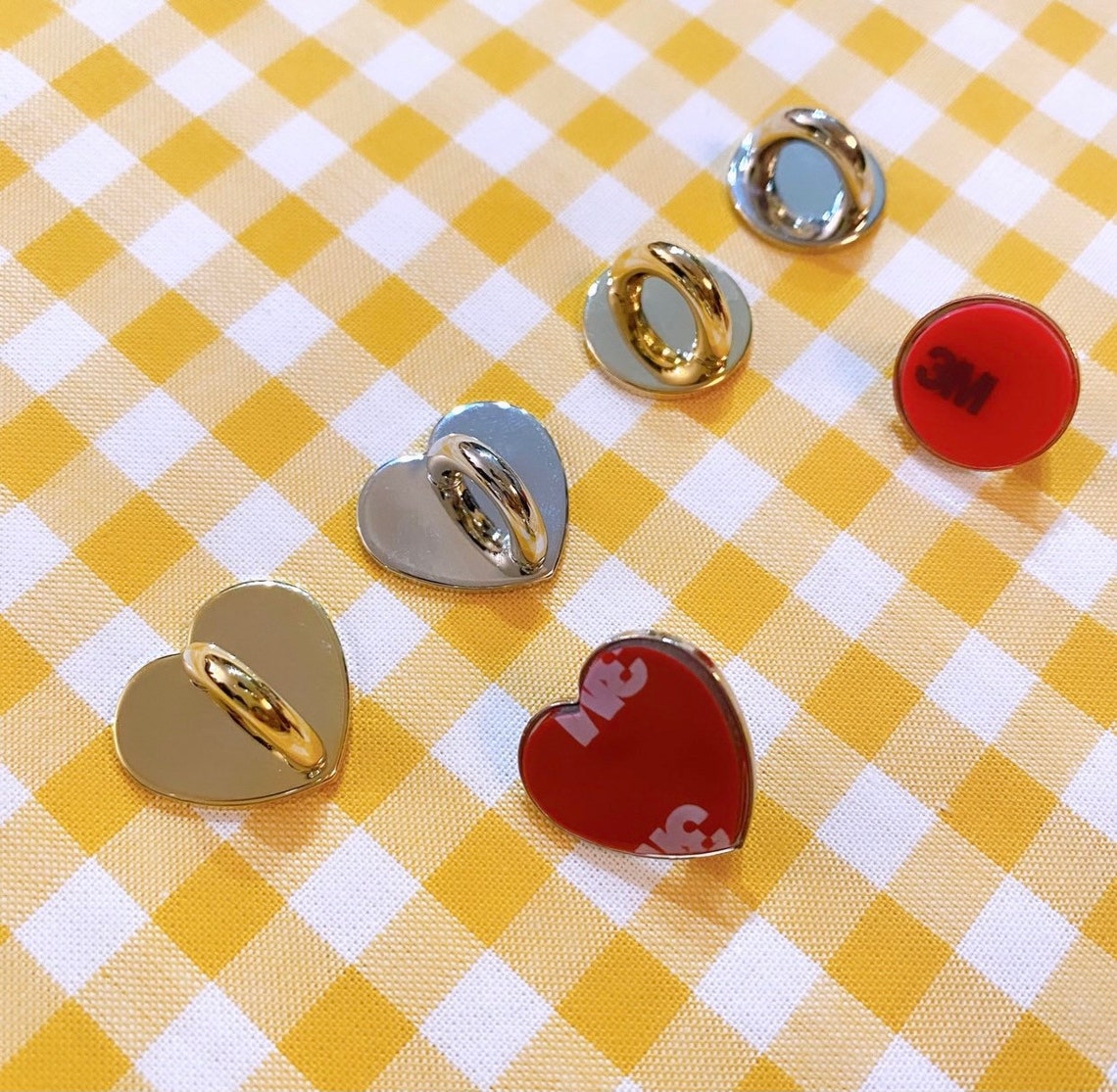 Phone Case Hook Heartshaped Phone Charm Hook Gold and Etsy