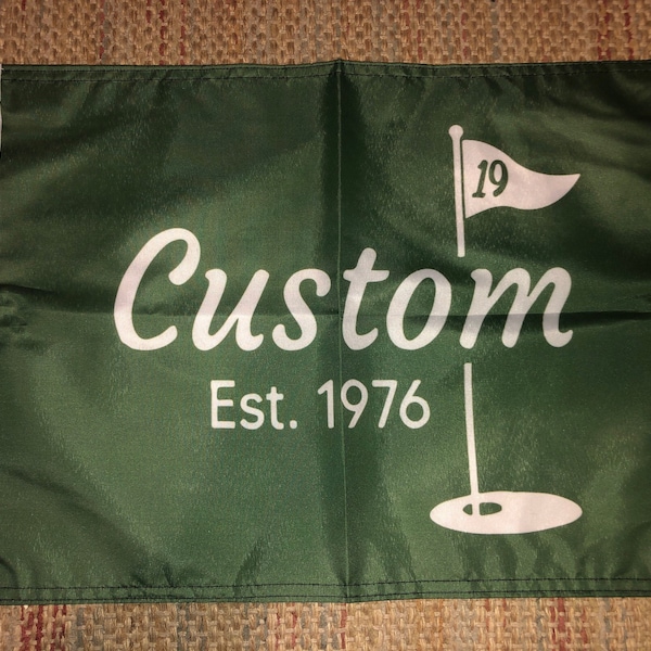 Custom Golf Pin Flags Etsy