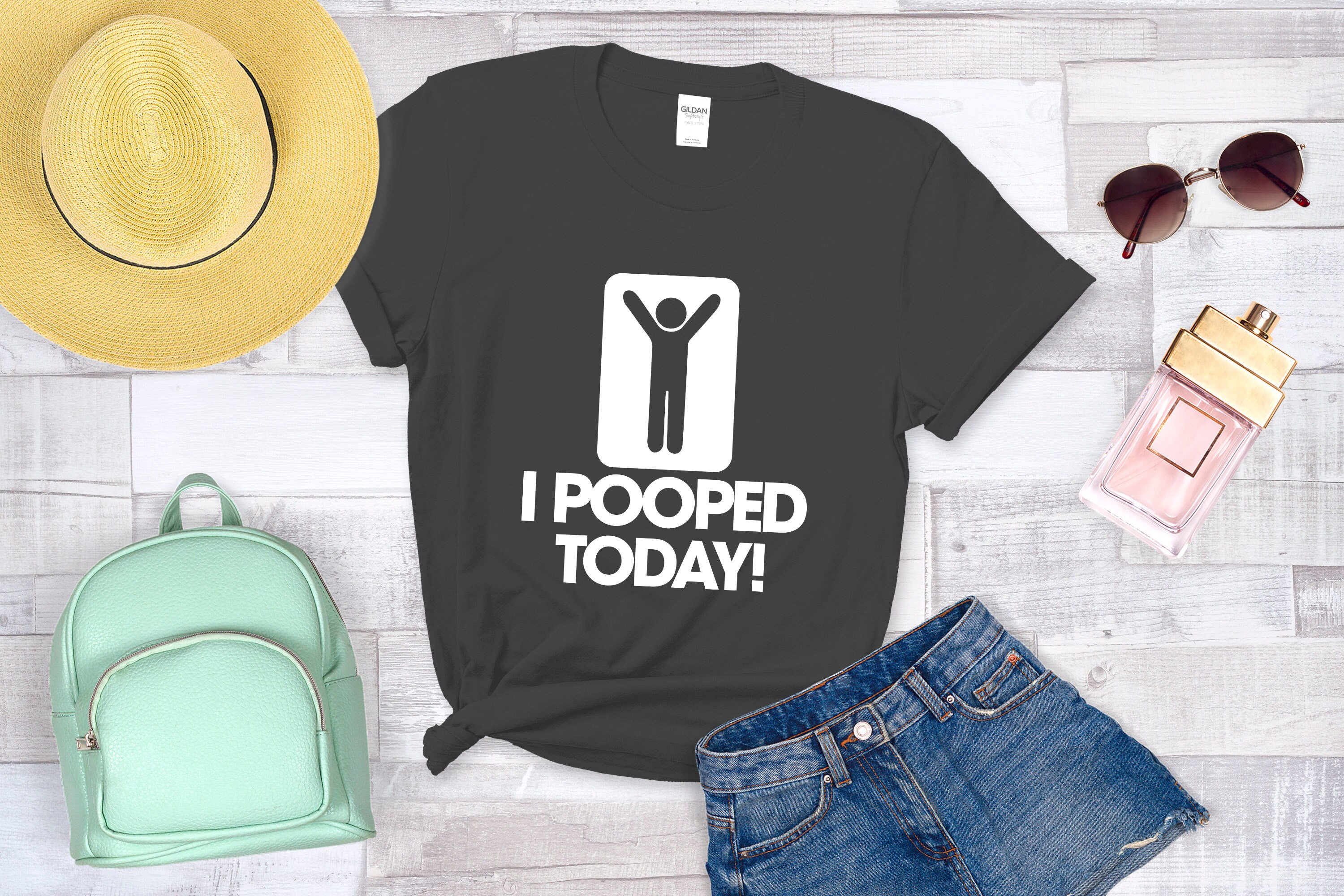 tee shirt i pooped today