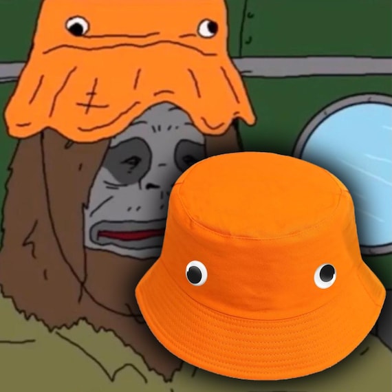 The Big Lez Googly Eyes Bucket Hat Sassy the Sasquatch Rave