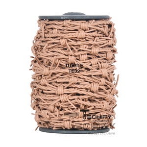 Turtle barbwire Leather Cord for Necklace jewelry making