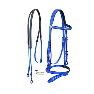 Horse Bridle Dressage Tack For All Weather Riding Waterproof Durable Bridle Endurance Halter Bridle Set for Dressage