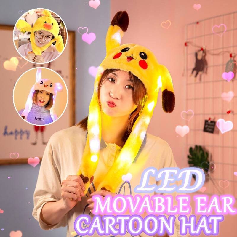 Pokemon Pikachu Laplander Hat with Ears & Pokeball Tassles - Cool!  8718526058307