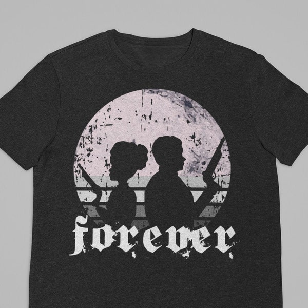 Forever Partner in Crime Rockabilly Gothic - Grafik T-Shirt - Biobaumwolle - Unisex - Größe XS-XXXXXL