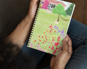 Home Garden Spiral notebook