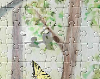 Owl Waving in the Forest Jigsaw puzzle