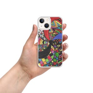 Zany Color Clear Case for iPhone®