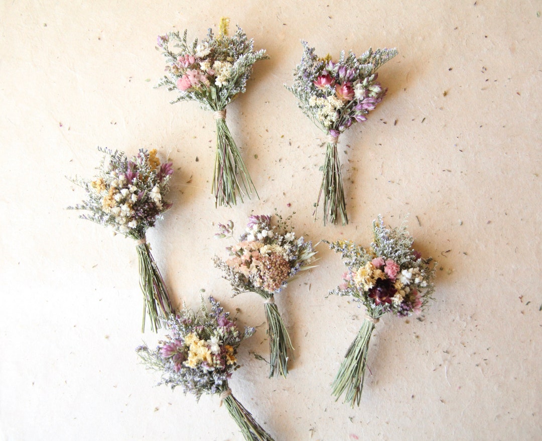 Mini Dried Flower Mini Bouquet Bouquet With Clear Packing Bag Perfect For  DIY Home Decor, Weddings, And Baby Essentials From Qiuku, $5.69