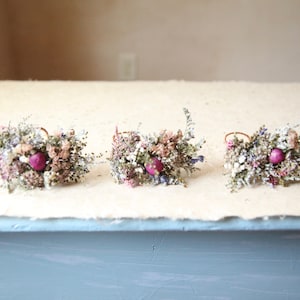 Custom sustainable Wildflower corsages