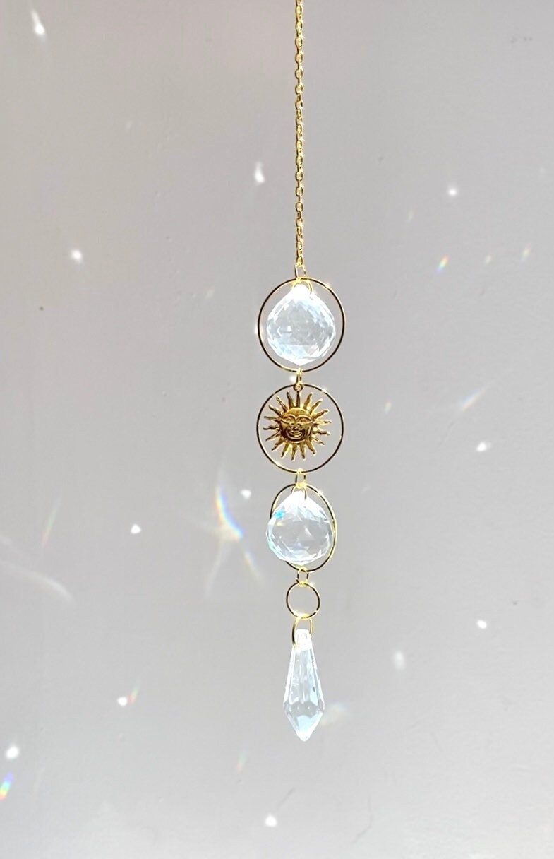 Sun catcher, Crystal sun catcher, car sun catcher, car charm, window …