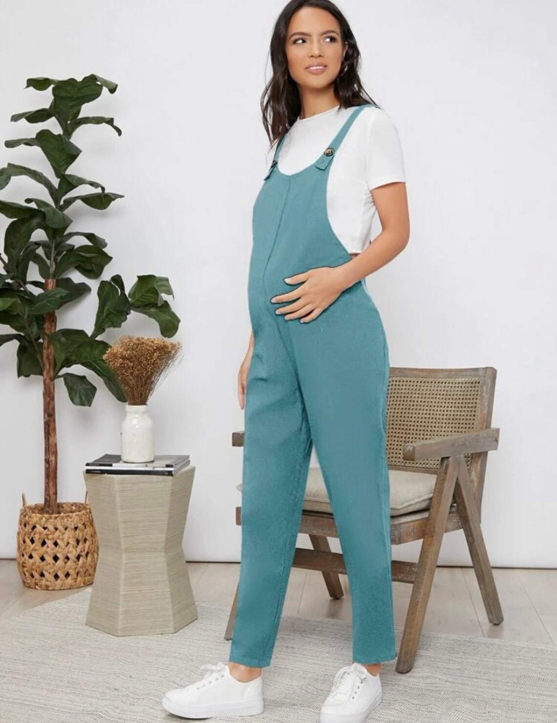 Maternity Overalls Linen Overalls Cotton Linen | Etsy