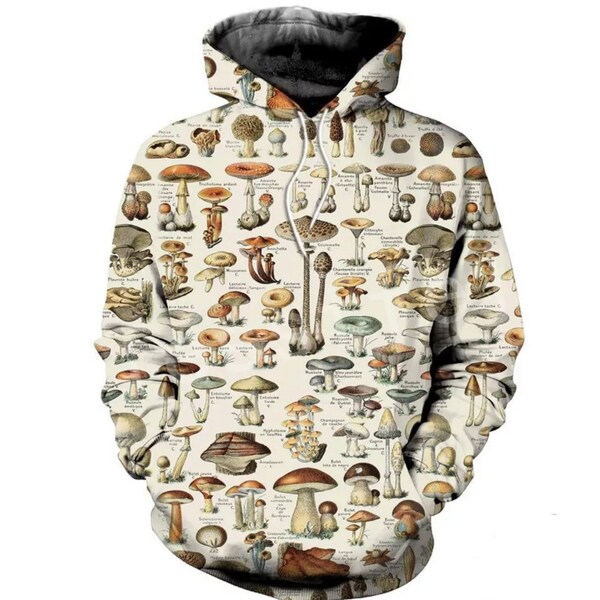 Mushroom Crop Top Sweater