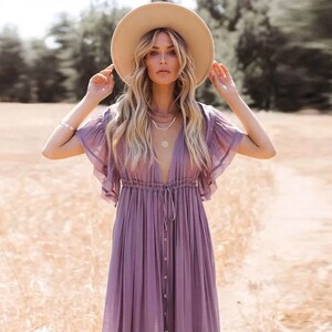 maxi dresses boho style