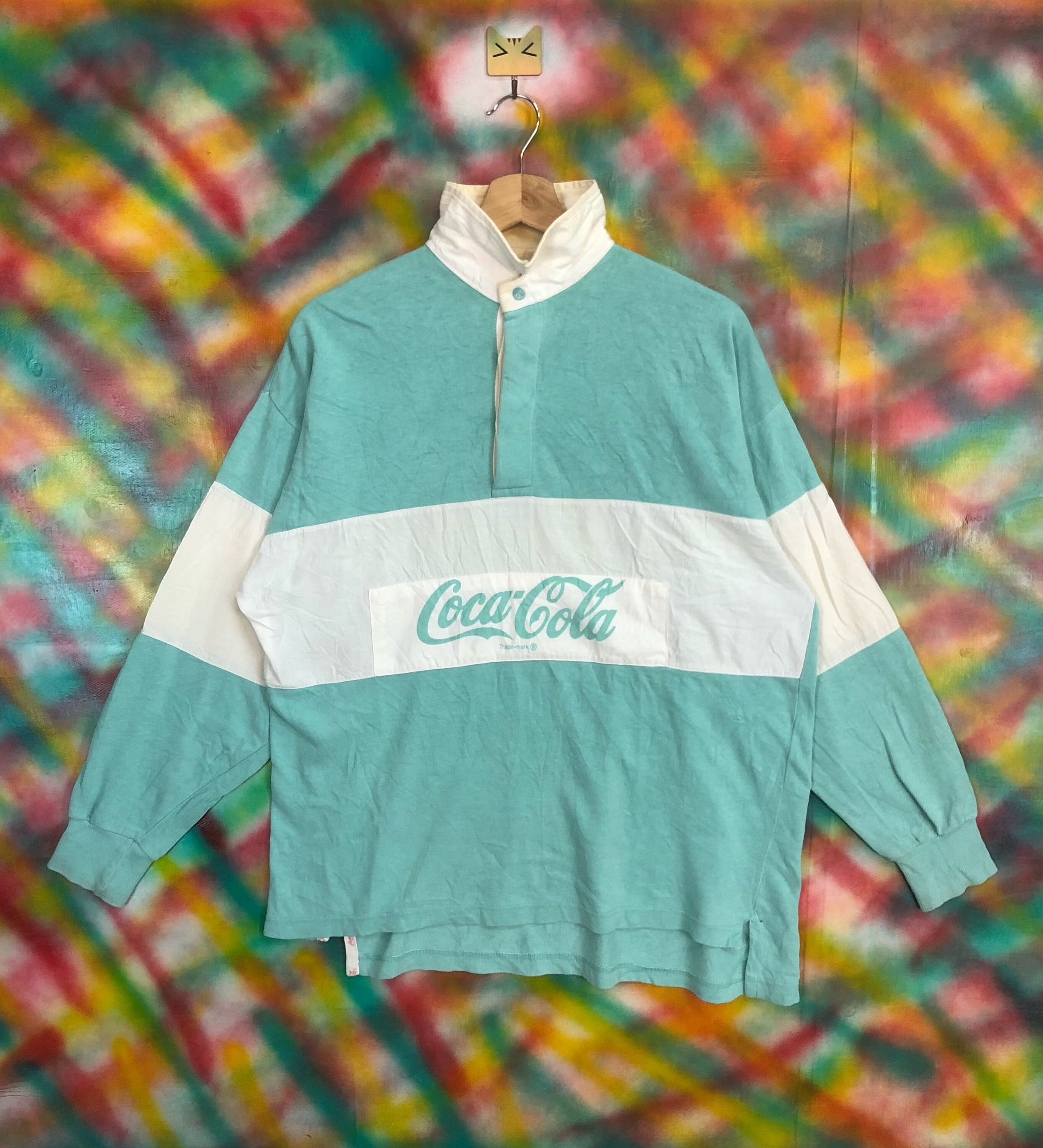 Coca Cola Sweatshirt - Etsy UK