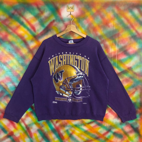 yellow university of washington sweatshirt