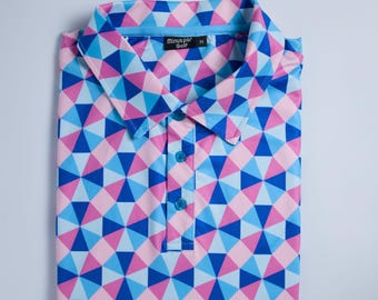 Camisa polo de golfe personalizada para homens
