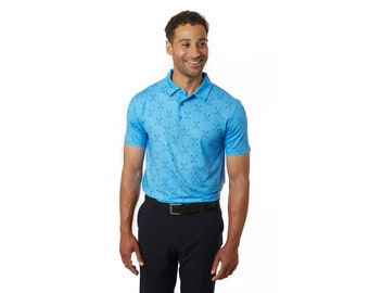Golf Polo Shirt for men Trendy unique golf polo for him classic gift for golf lover