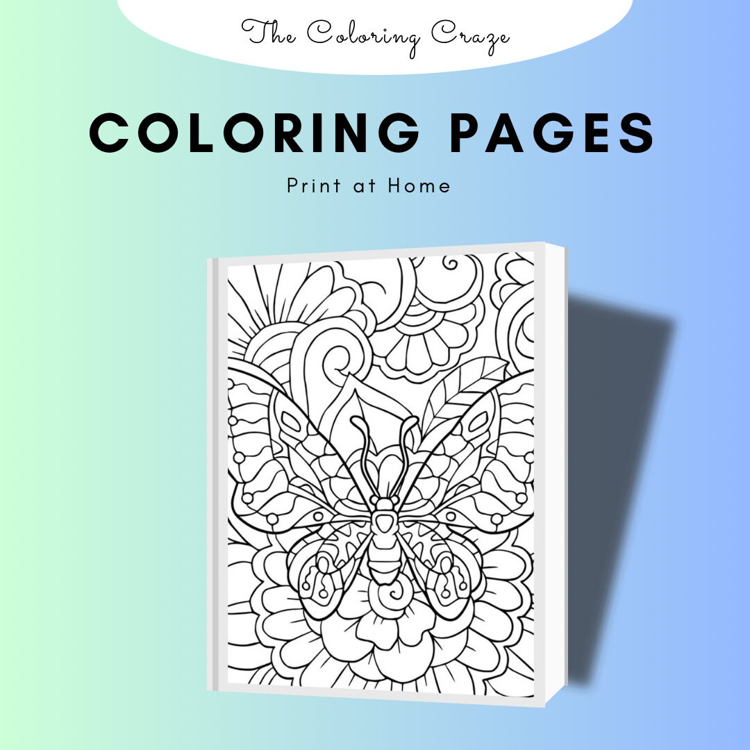 Printable 100 Cute Simple Animal and Mythical Creatures Coloring Pages