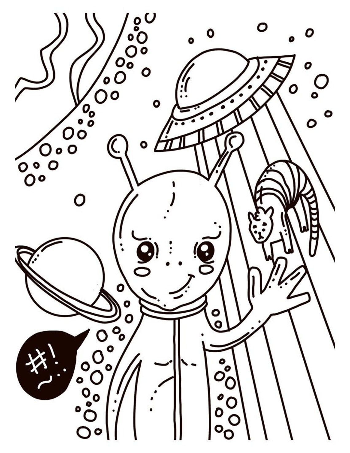 100 Cute Simple Animal/mythical Creatures Coloring Pages for - Etsy