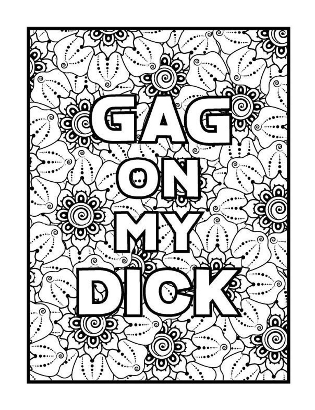 40 Adult Swear Word Printable Coloring Pages Digital - Etsy