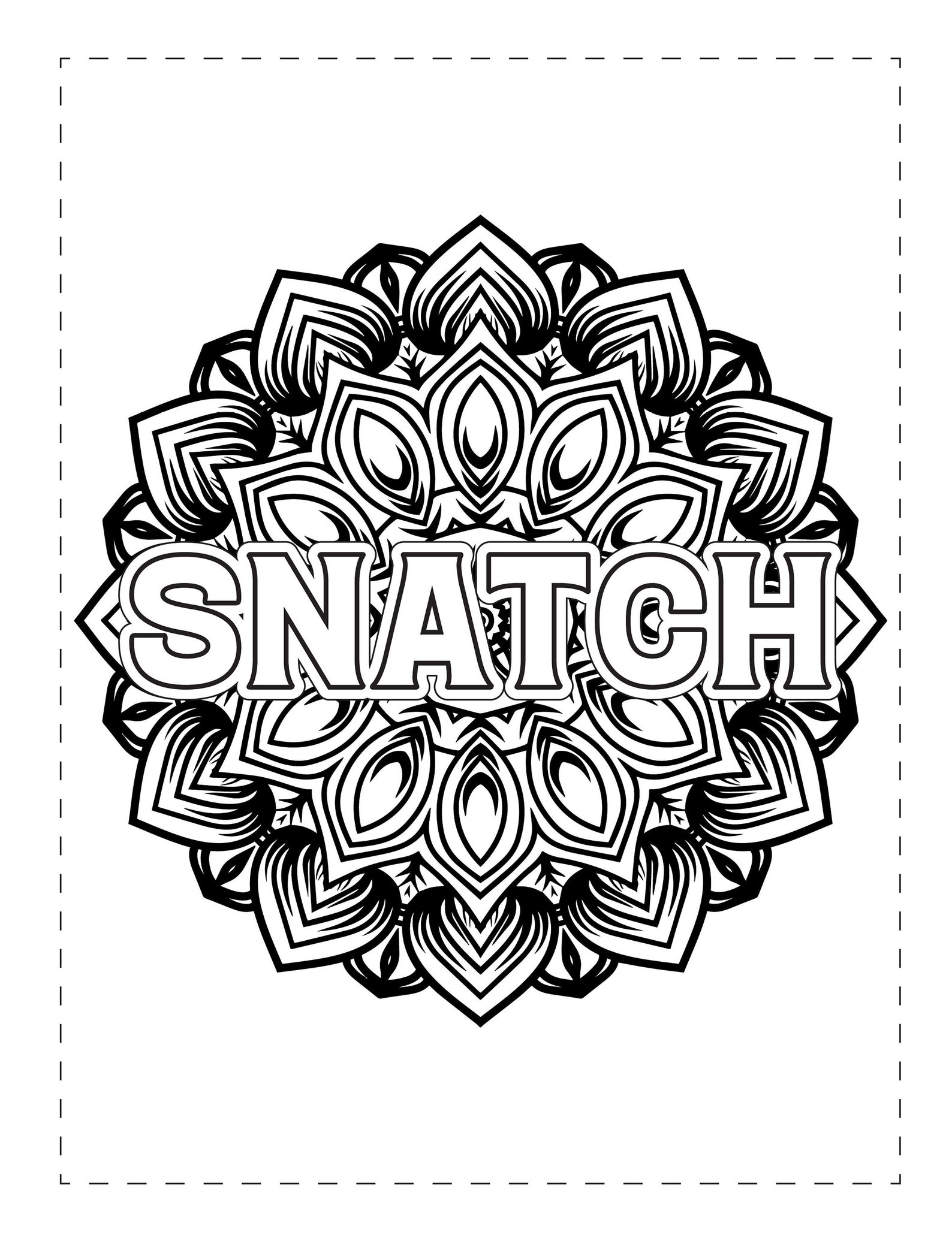Printable 40 Adult Coloring Pages With Curse Words: Relax and - Etsy
