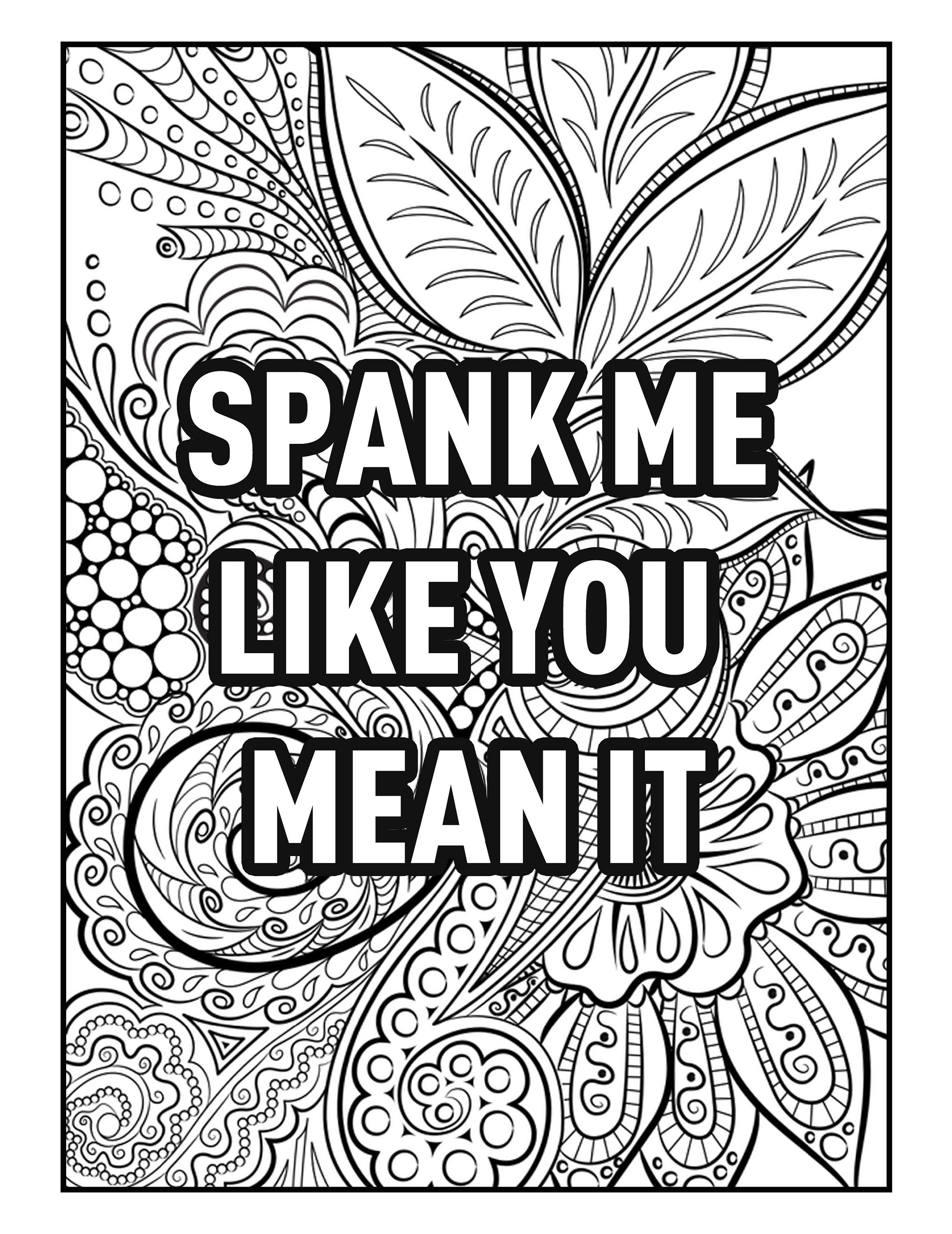 Cuss Word Coloring Pages Printable Printable Templates