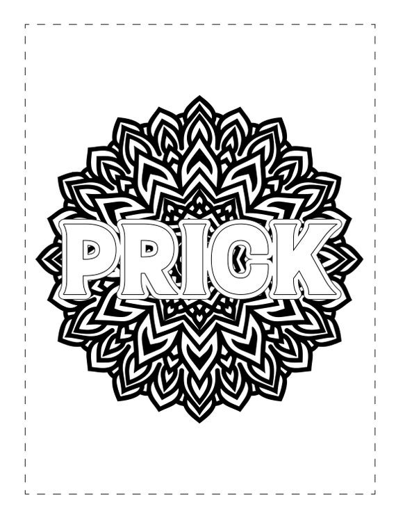 Swear Word Coloring Pages for Teacher Graphic by Coloring Book