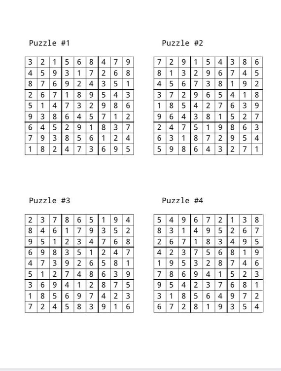 Printable Puzzles by KrazyDad