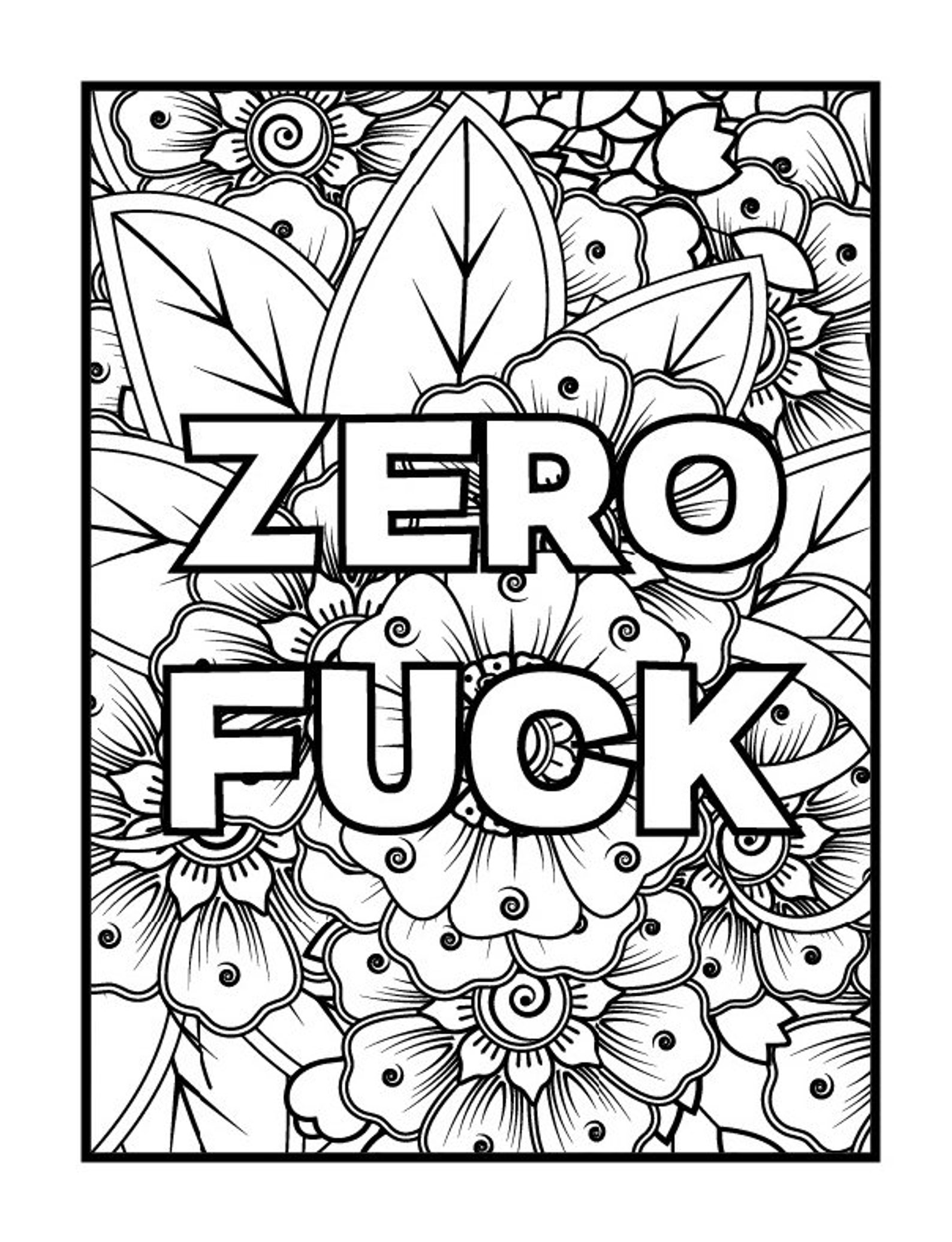 40Swear Word Printable Coloring Pages Digital Etsy 40Swear Word Printable Coloring Pages Digital Etsy