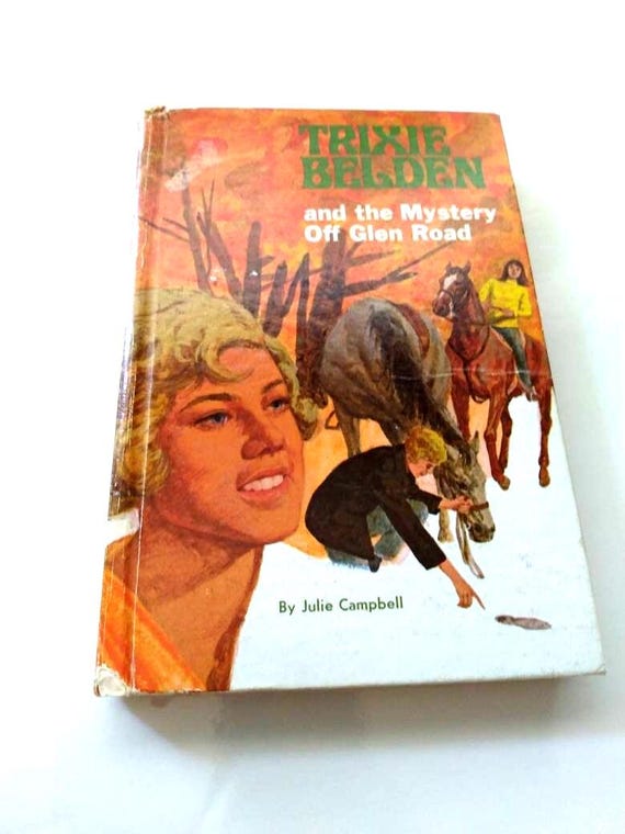 Trixie Belden and the Mystery off Glen Road Book Library Vintage