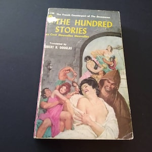 The Hundred Stories Short stories French Litterature Personal Library Vintage Antique Classic Novel Book Christmas Gift Stocking Stuffer