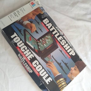 Battleship The Classic Naval Combat Game 1991 Vintage Antique by Milton Bradley Age 8 to Adult, 2 players Table Top Board Gift Family Night