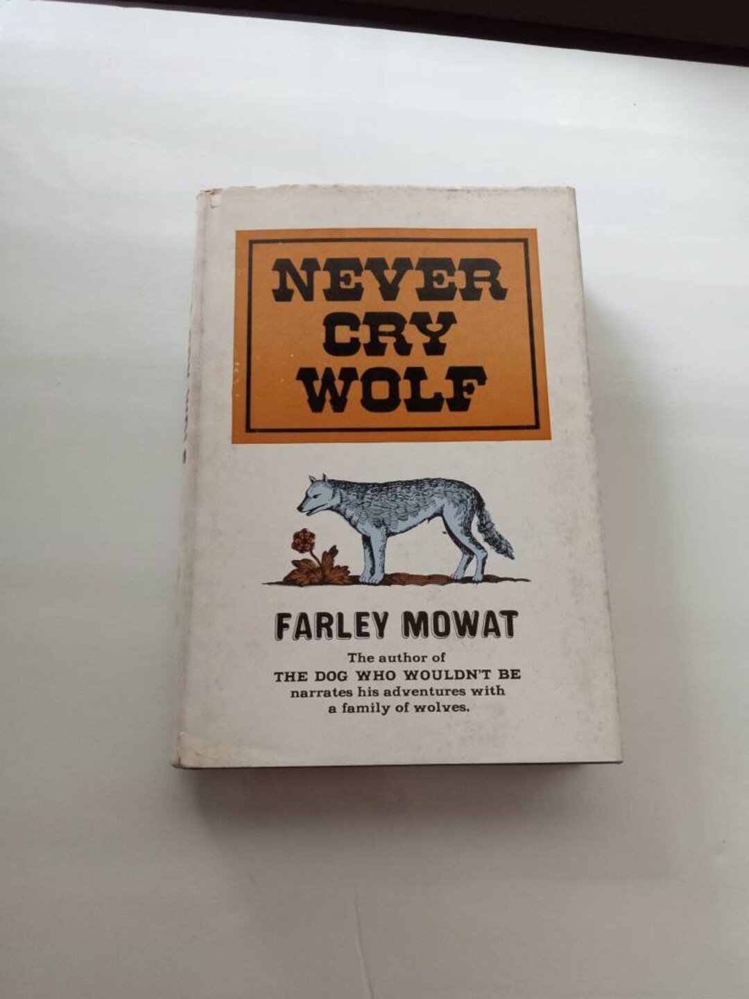 Never Cry Wolf Dog Behavior Book Library Vintage Antique Etsy