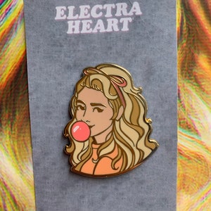 MARINA (and the diamonds) | Bubblegum Bitch Enamel Pin | Electra Heart enamel Pin