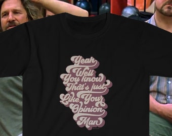 style3 The Dude T-Shirt per Bambini e Ragazzi Lebowski Bowling