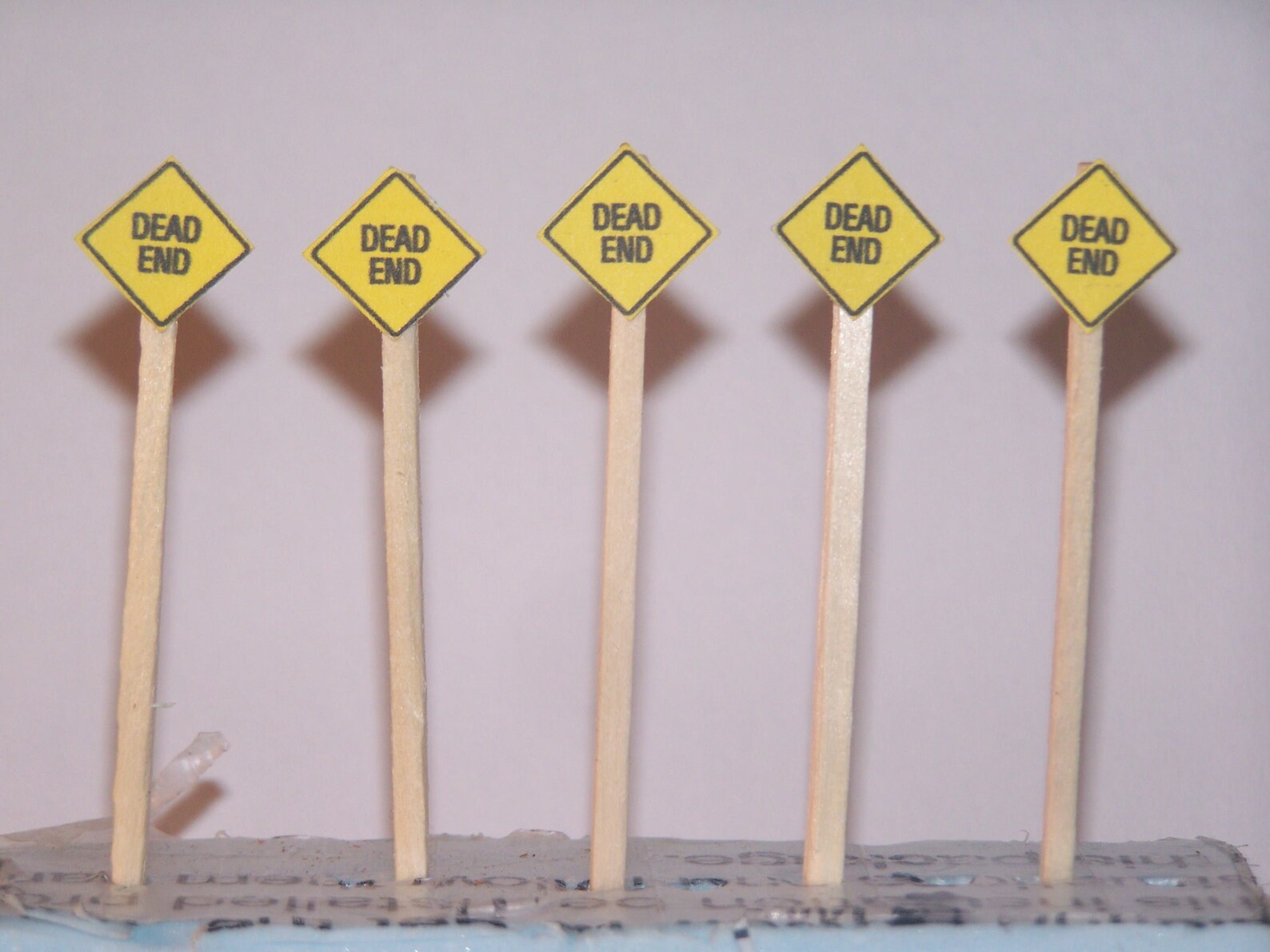 New Model Train Street Signs dead End HO Scale Etsy UK