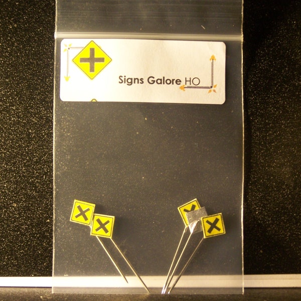 Ho Scale Street Signs Etsy