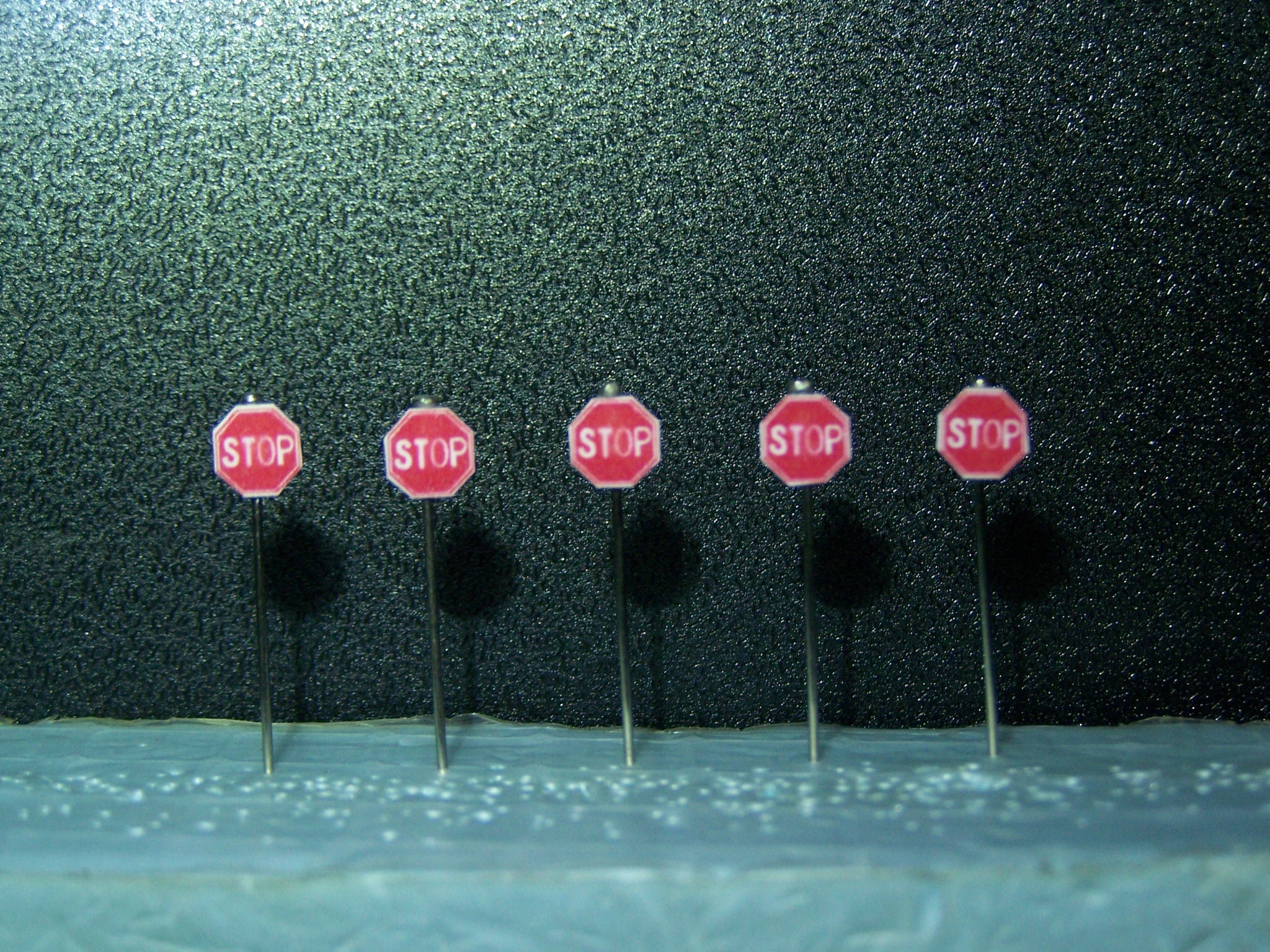 Model Train Layout Street Signs 15 