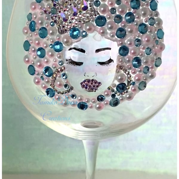 Large Wine Glasses Etsy