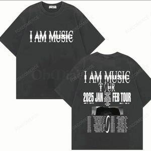 Camiseta vintage de Playboi Carti, merchandising de la gira Opium I Am Music 2025