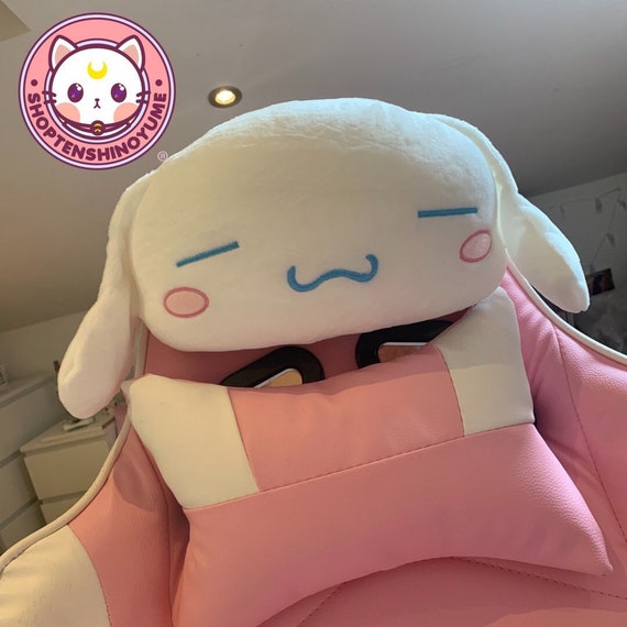 Kawaii Sanrio Cinnamoroll Headrest For Gaming Chair Anime Etsy