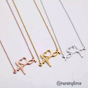 Stethoscope necklace
