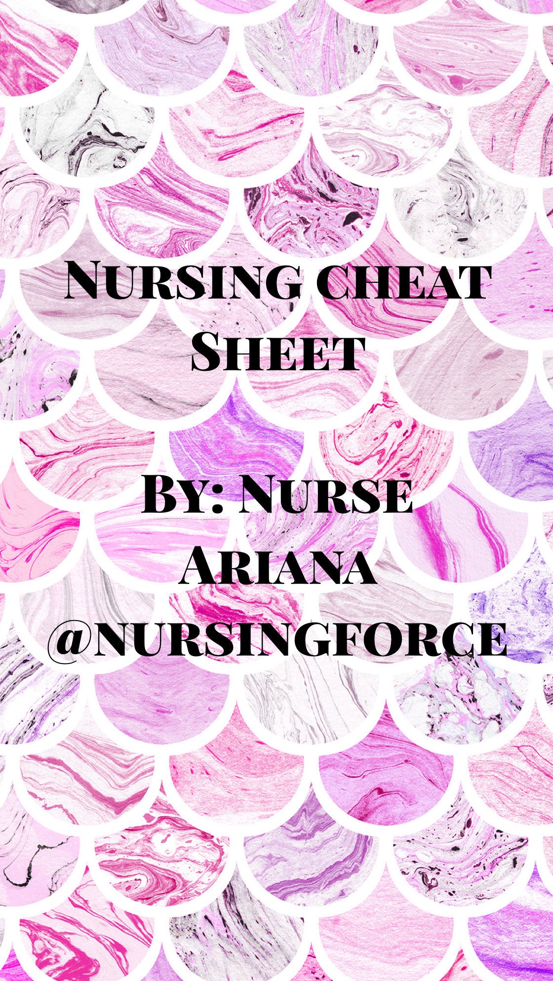 Nursing Cheat Sheet RN Students - Etsy