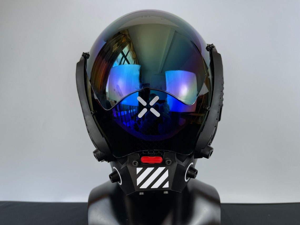 Cyberpunk Men Face Mask Cosplay mask Handmade Mask halloween Etsy
