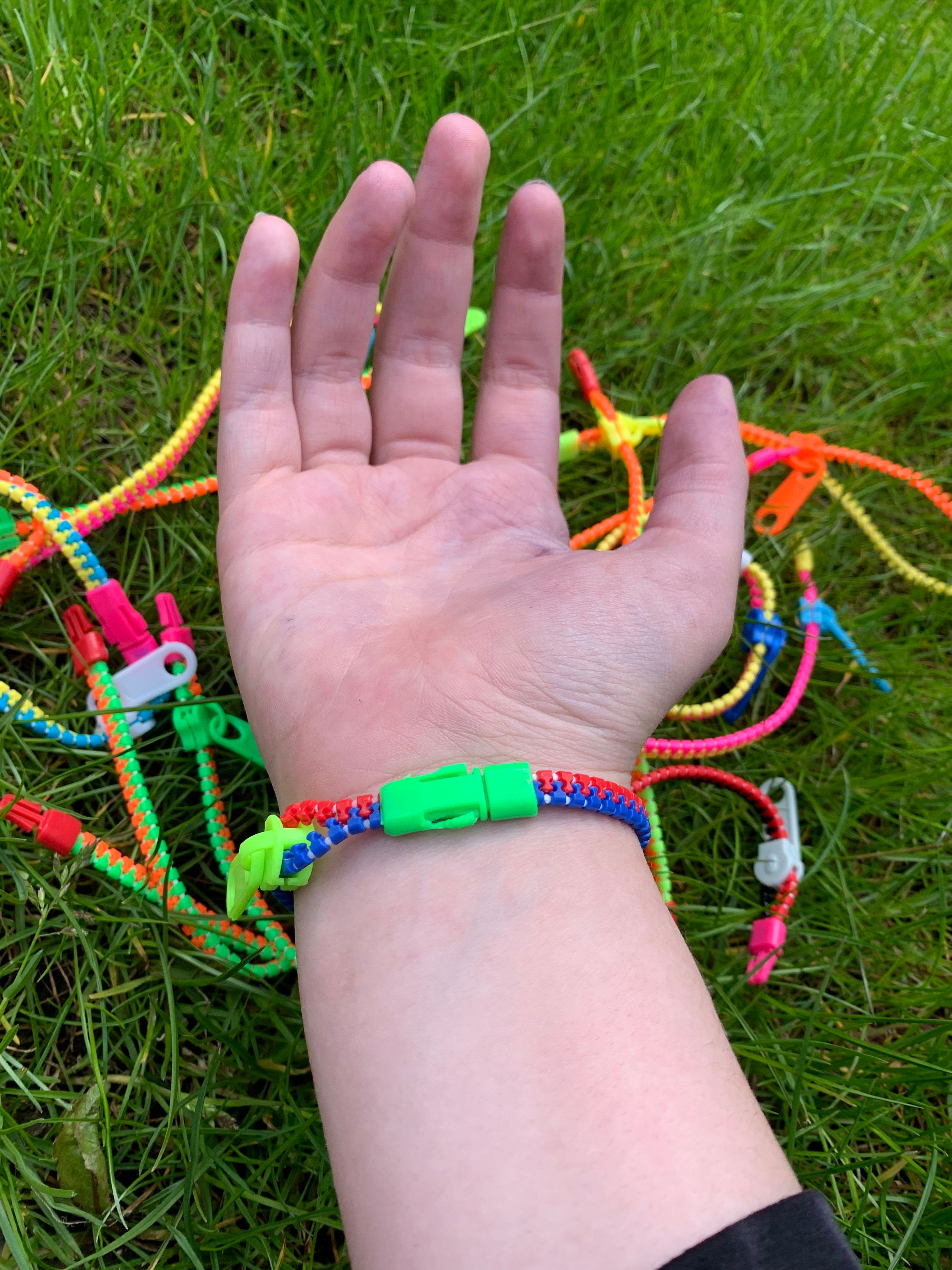 Zipper Bracelets Fidget toys Etsy